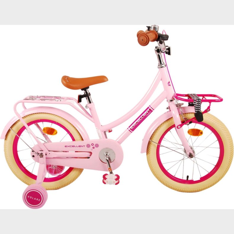 Volare B�rnecykel - 16 Tommer - Excellent Pink - 51632