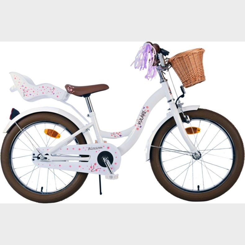 Volare Brnecykel - 18 Tommer - Blossom White - 51834