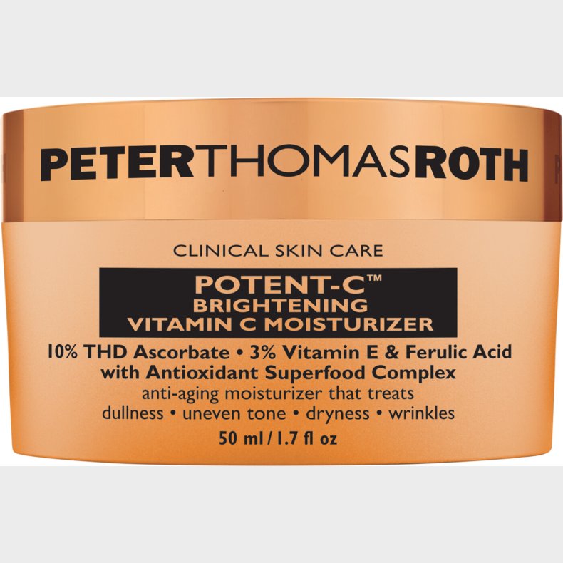Peter Thomas Roth - Potent-c Brightening Vitamin C Moisturizer 50 Ml - Dagcreme