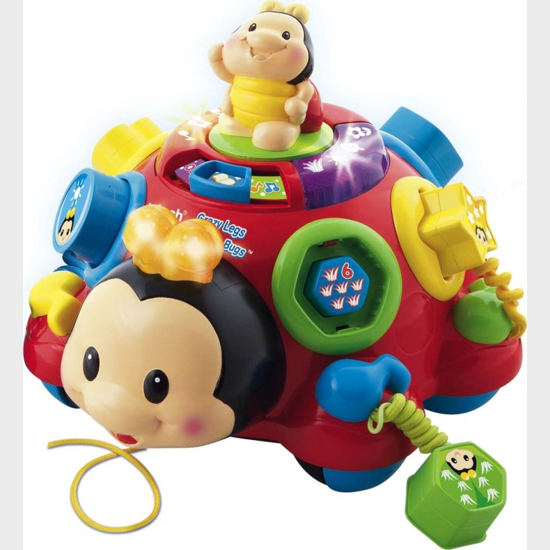 Vtech - L�reinsekt Med Sk�re Ben Til Baby - Dansk