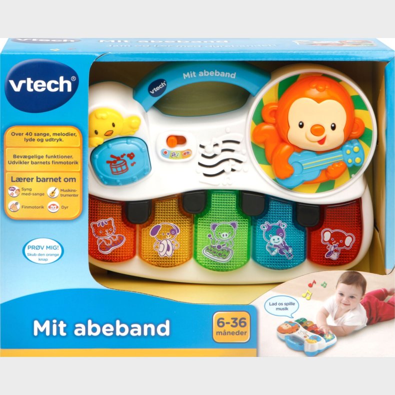 Vtech - Mit Abeband Til Baby - Dansk