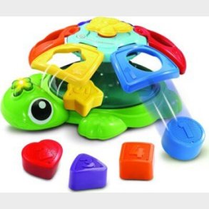 Vtech - Puttekasse I Plastik Med Lyd - Skildpadde - Fra 1 r