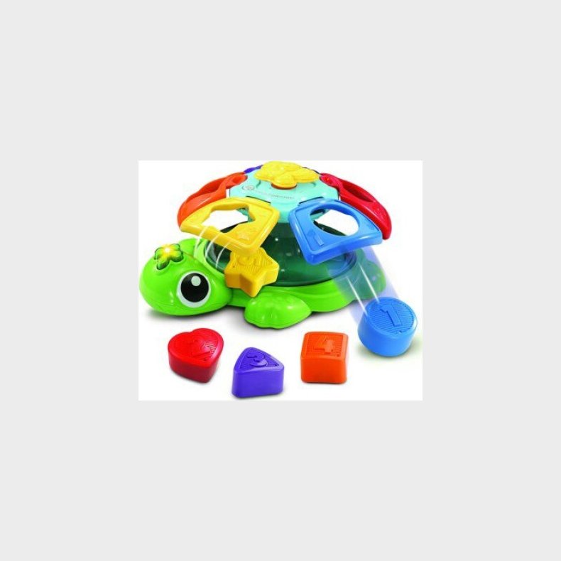 Vtech - Puttekasse I Plastik Med Lyd - Skildpadde - Fra 1 r