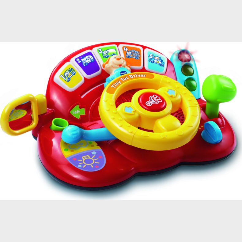 Vtech - Baby Tiny Tot Driver - Dansk