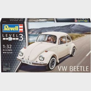 Revell - Vw Volkswagen Beetle Bil Bygges�t - 1:32 - Level 3 - 07681