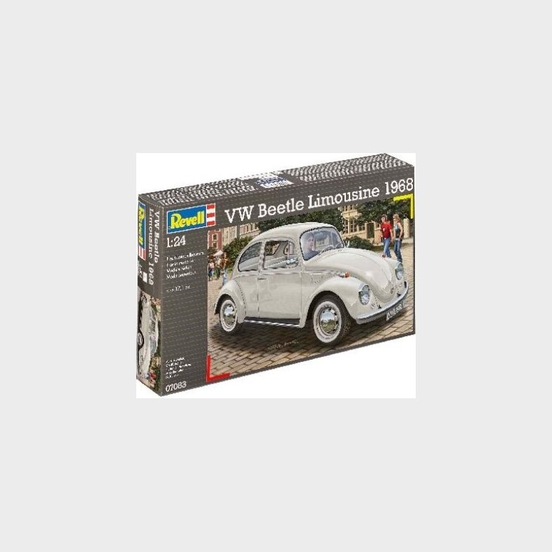 Revell - Vw Beetle Limousine Bil Byggest - 1:24 - 07083