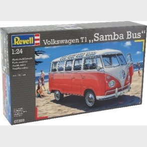 Revell - Volkswagen Vw T1 Samba Bus - 1:24 - 07399