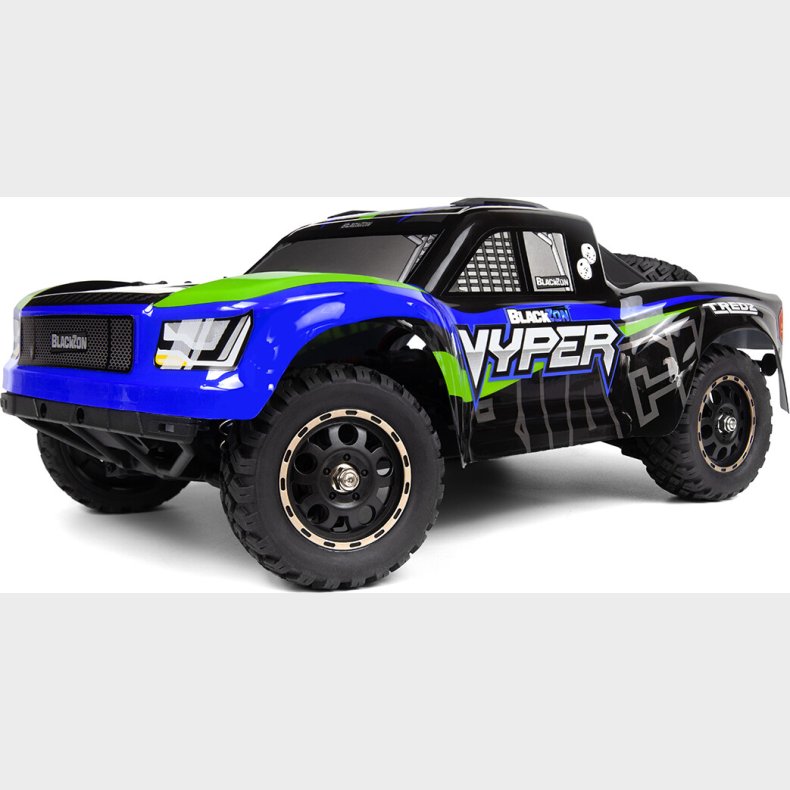 Blackzon - Vyper Sc 4wd Rtr - 1/16 - Rc Bil - Bl� Gr�n
