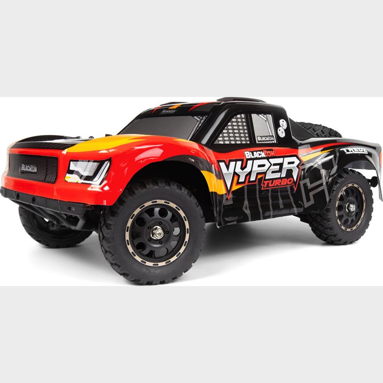 Blackzon - Vyper Sc Turbo 4wd 2s Brushless - 1/16 - R�d Orange