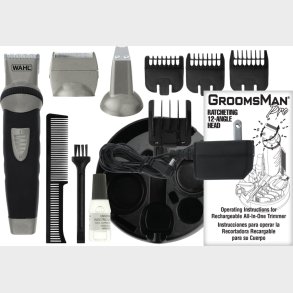 Wahl H�rklipper - Groomsman - 9953-1016 - Sort
