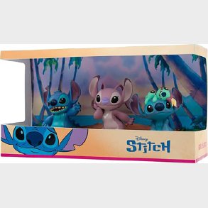 Walt Disney Stitch Og Angel Gaveske 3 Figurer - 12591 - Bullyland