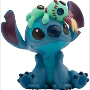 Bullyland - Disney Stitch Og Scrump Figur - 5 Cm