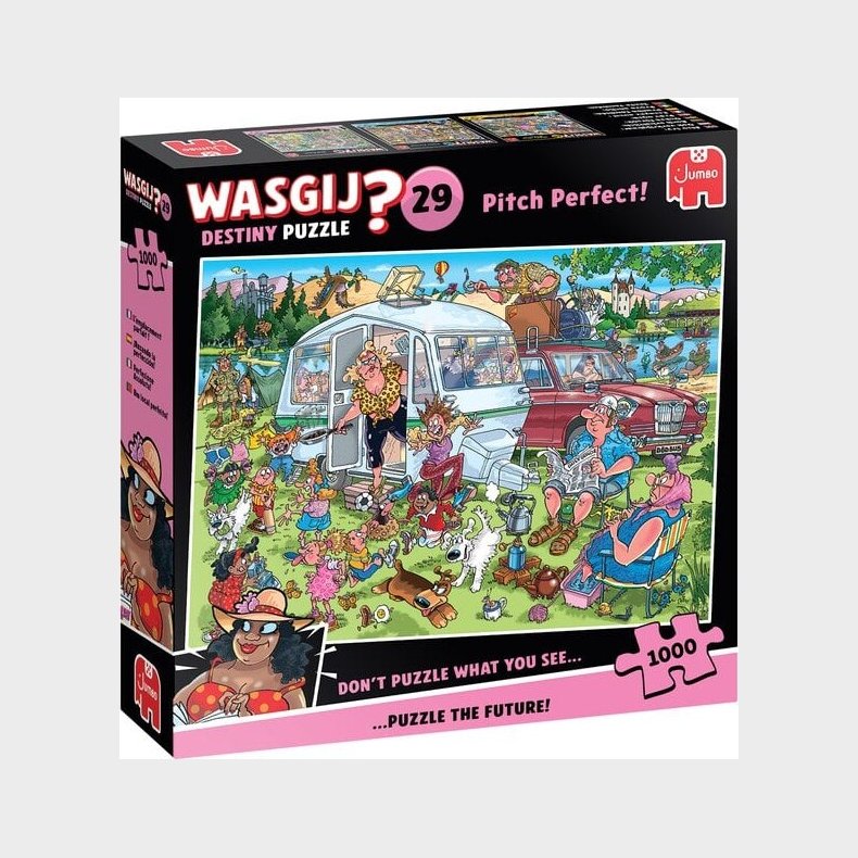 Wasgij - Destiny 29 Puslespil - Pitch Perfect! - 1000 Brikker