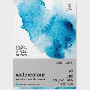 Winsor & Newton - Akvarelblok - A3 - Cold Press - 12 Ark
