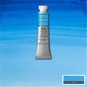 Winsor & Newton - Akvarelfarve - Winsor Blue Green Shade 5 Ml