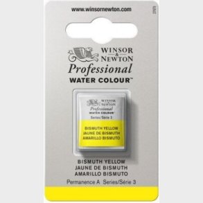 Winsor & Newton - Akvarelfarve 1/2 Pan - Bismuth Yellow