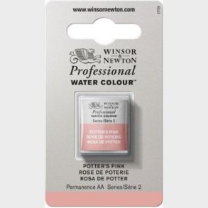 Winsor & Newton - Akvarelfarve Pan - Potters Pink