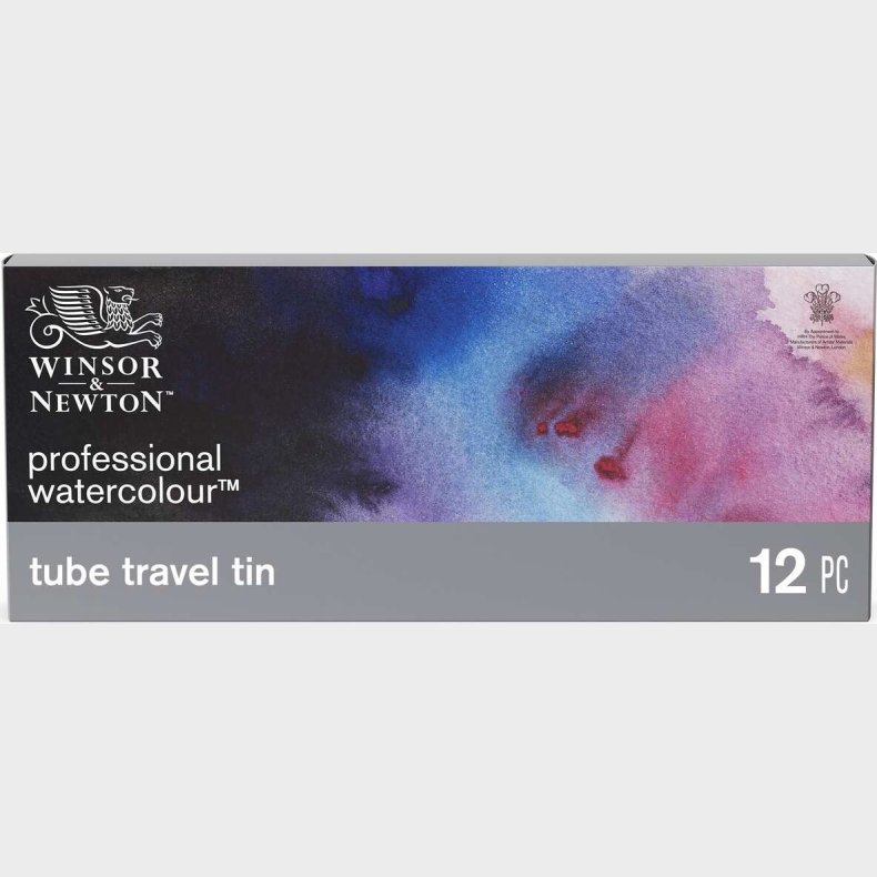 Winsor & Newton - Akvarelfarve St - Lightweight Sketchers Box - 12x5 Ml