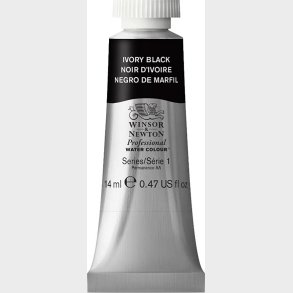 Winsor & Newton - Akvarelfarve - Ivory Black 14 Ml