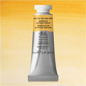 Winsor & Newton - Akvarelfarve - Naples Yellow Deep 14 Ml