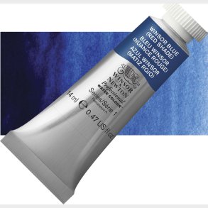 Winsor & Newton - Akvarelfarve - Winsor Blue Red Shade 14 Ml