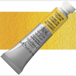 Winsor & Newton - Akvarelfarve - Cadmium Yellow 5 Ml