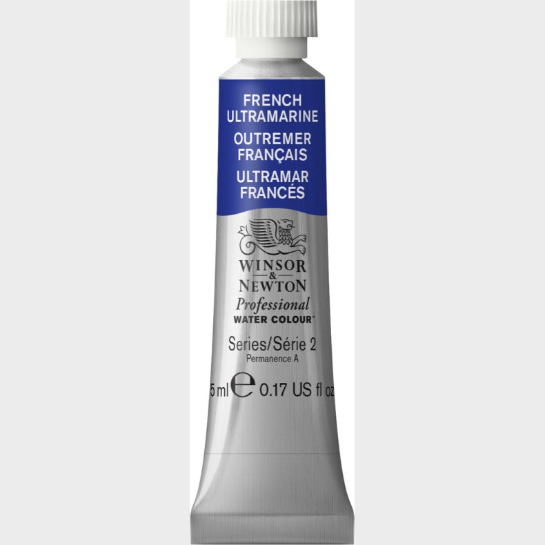 Winsor & Newton - Akvarelfarve - French Ultramarine 5 Ml