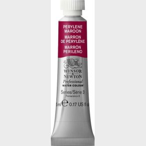 Winsor & Newton - Akvarelfarve - Perylene Maroon 5 Ml