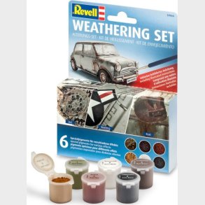 Revell - Maling S�t - Weathering - 6 Pigmenter