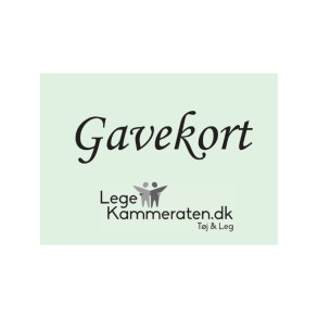 Gavekort - Legekammeraten.dk
