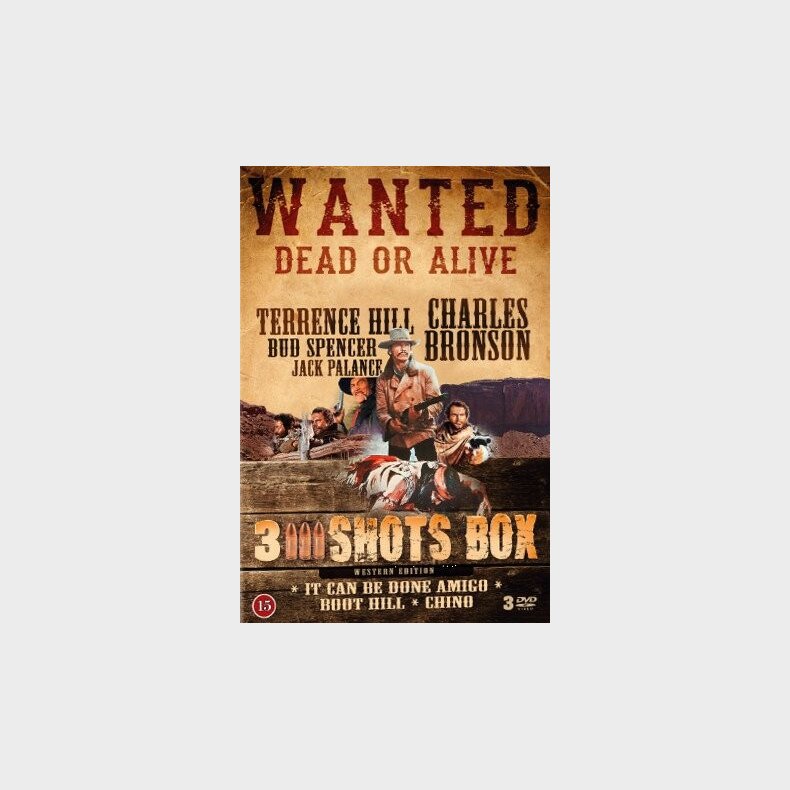 It Can Be Done Amigo // Chino // Boot Hill - DVD - Film