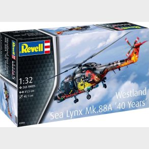 Revell - Westland Sea Lynx Mk 88a 40 �r Bygges�t - 1:32 - 03806