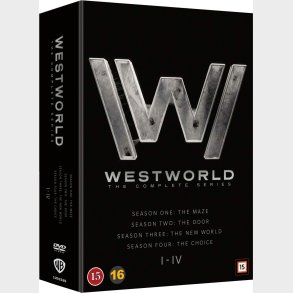 Westworld - Sson 1-4 - DVD - Tv-serie