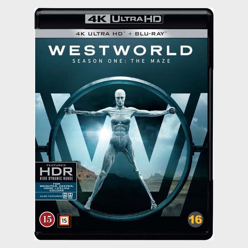 Westworld - S�son 1 - Hbo - 4K Blu-Ray - Tv-serie