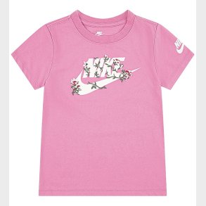Nike T-shirt - Floral - Magic Flamingo