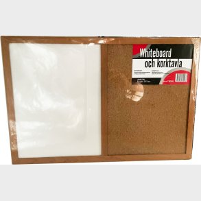 Whiteboard / Kork Tavle 40 X 60 Cm - Bright Office