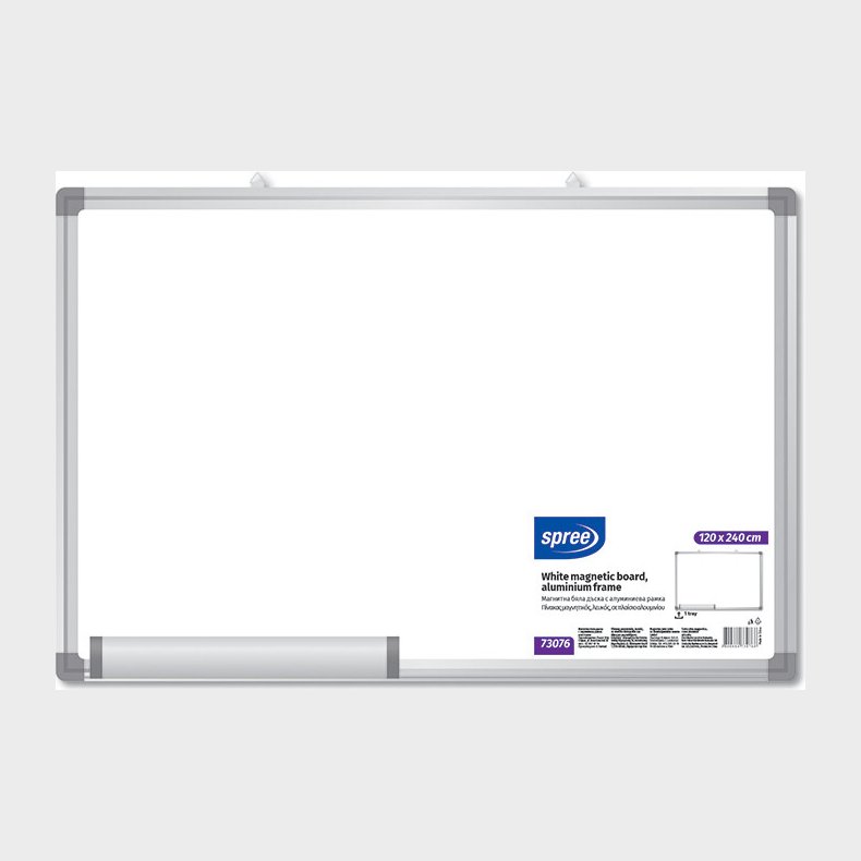 Whiteboardtavle 120 X 240 Cm - Spree