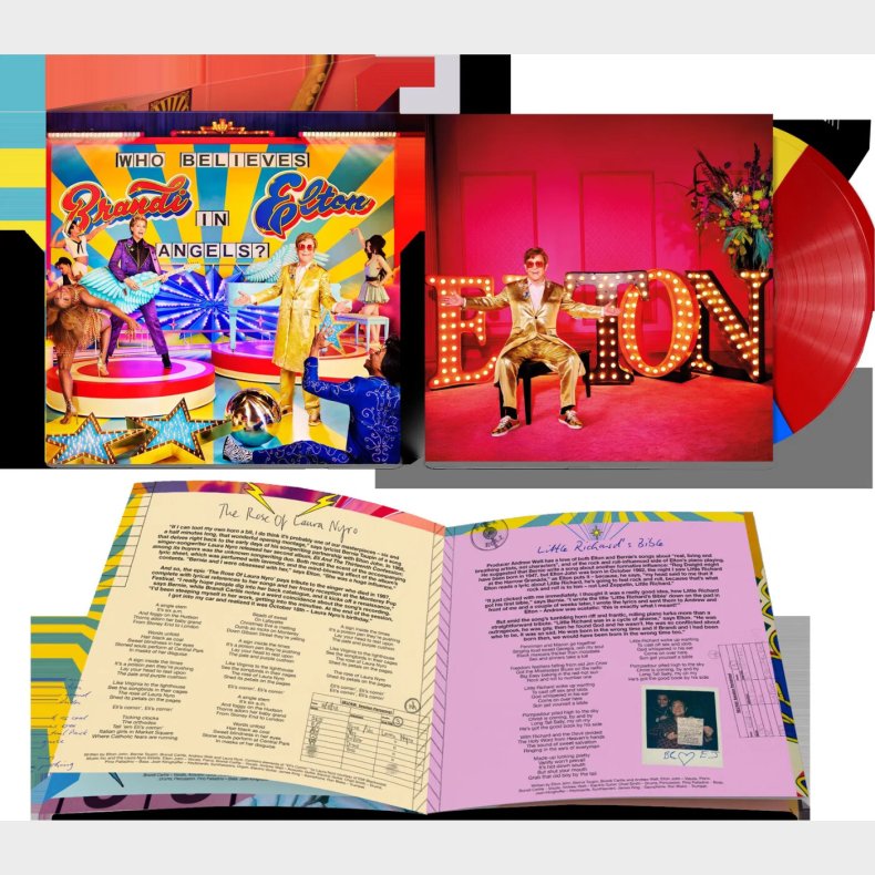 Elton John & Brandi Carlile - Who Believes In Angels - Vinyl Lp