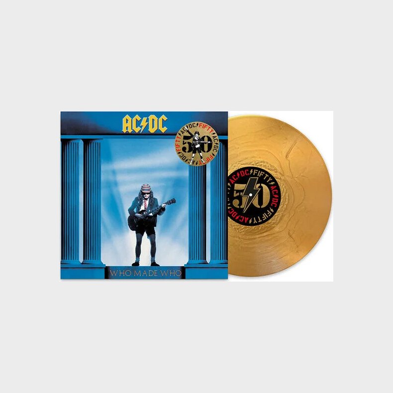 Ac Dc - Who Made Who - Gold Metallic Edition - Vinyl Lp