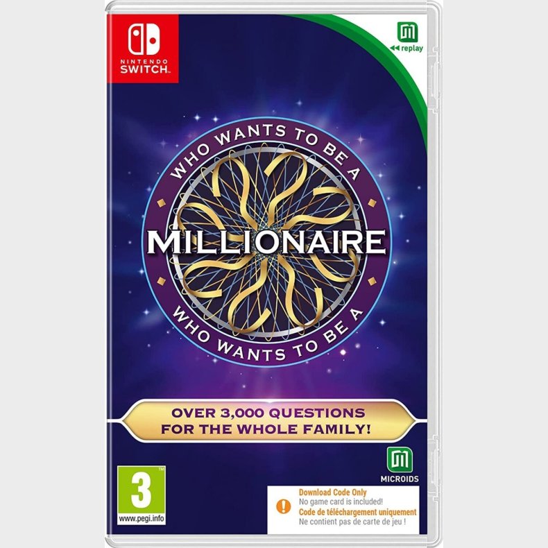 Who Wants To Be A Millionaire? - Kode I Boks  - Nintendo Switch