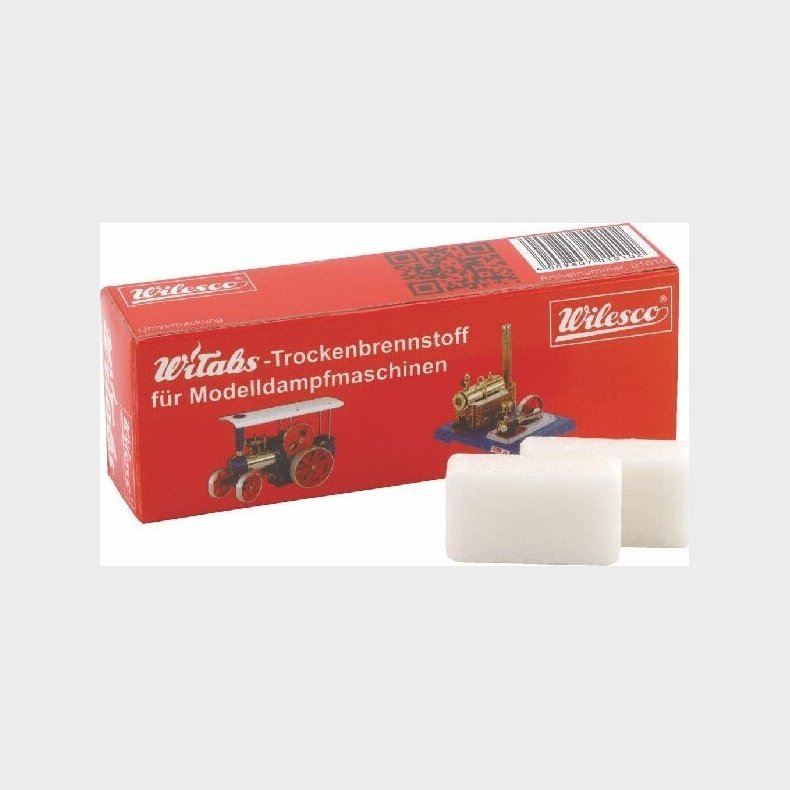 Wilesco - Witabs Sprittabletter Til Dampmaskine - 12 Stk