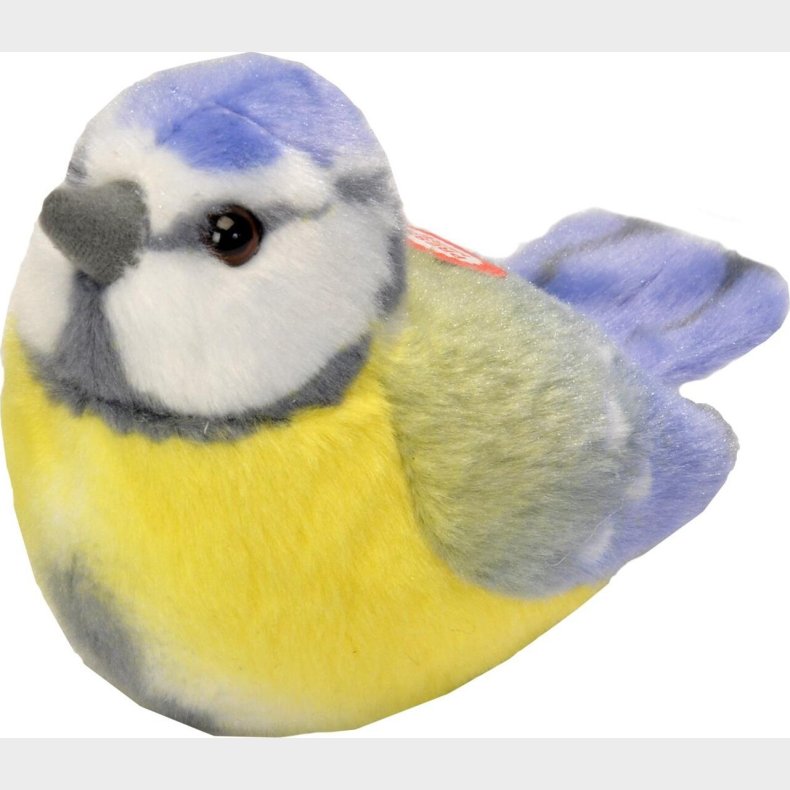 Wild Republic - Plys Bird With Sound 18 Cm Bl�mejse