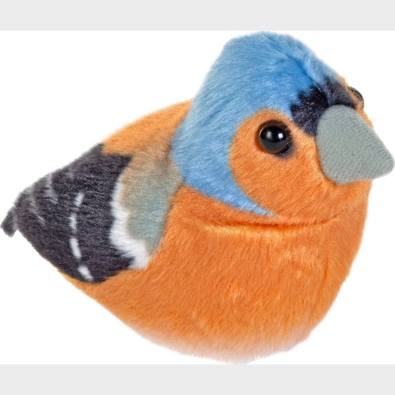 Wild Republic - Plys Bird With Sound 18 Cm Bogfinke