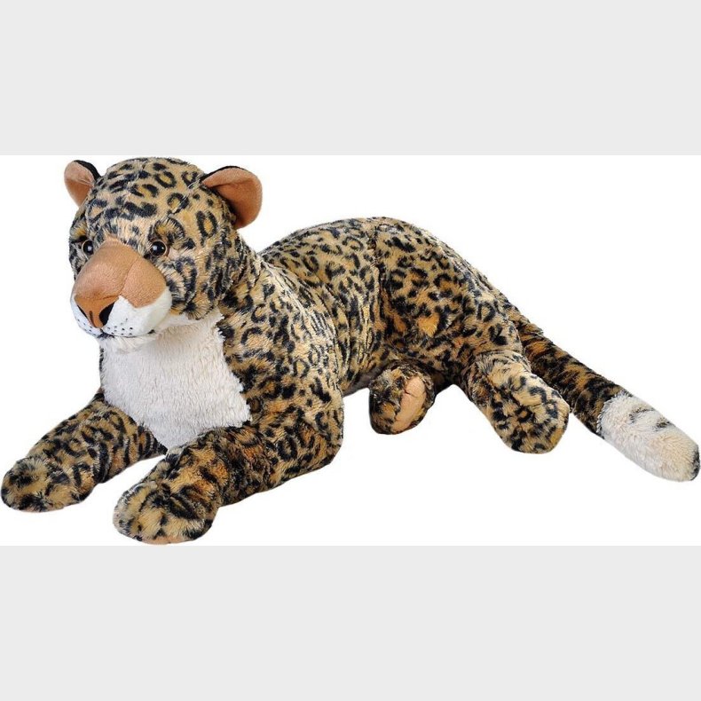 Wild Republic - Leopard Bamse - Jumbo Cuddlekins - 76 Cm
