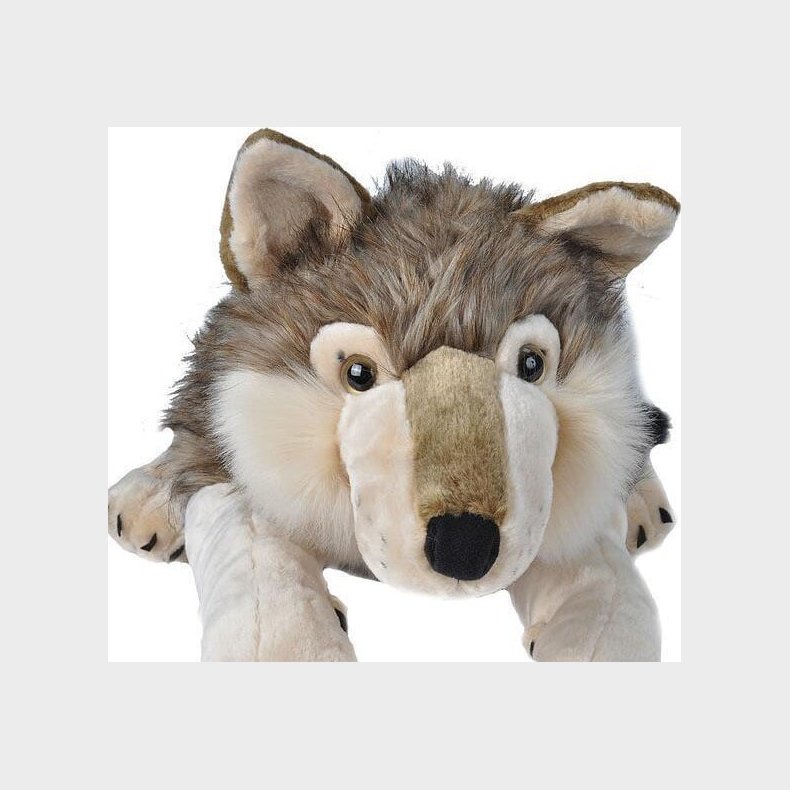 Wild Republic - Plys Jumbo Cuddlekins 76 Cm Ulv