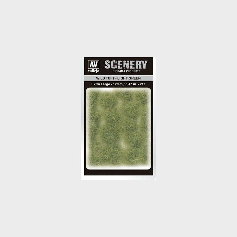 Vallejo - Scenery - Wild Tuft - Light Green 12 Mm - Sc426