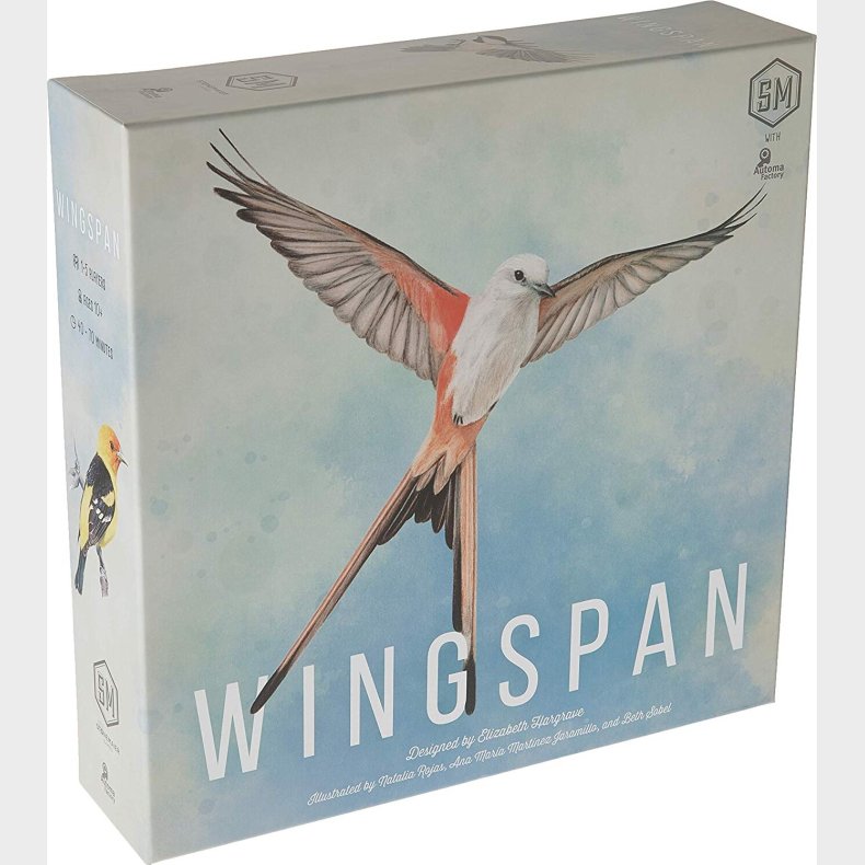 Wingspan - Br�tspil P� Engelsk