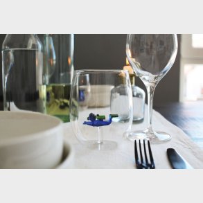 Winkee - Drikkeglas - Handmade Scuba Diver