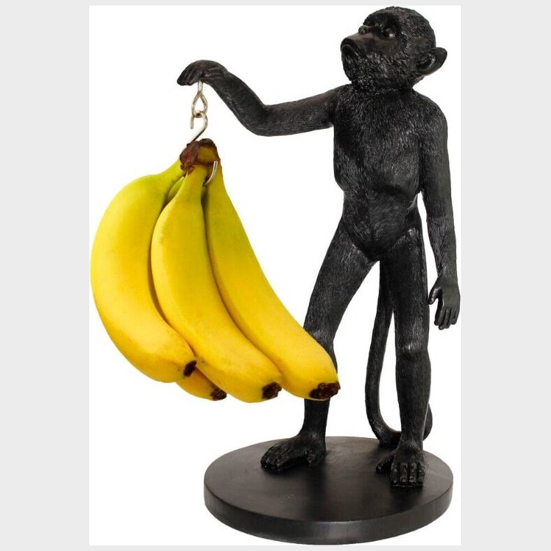 Winkee - Frugtholder - Monkey Banana Holder - Black