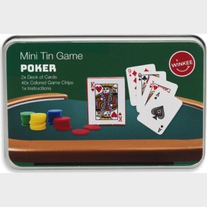 Winkee - Mini Tin Game Poker - (18404)